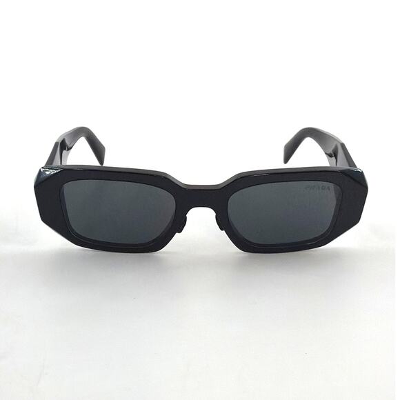 Prada Black Slate Gray Lenses Symbole Sunglasses main image 9